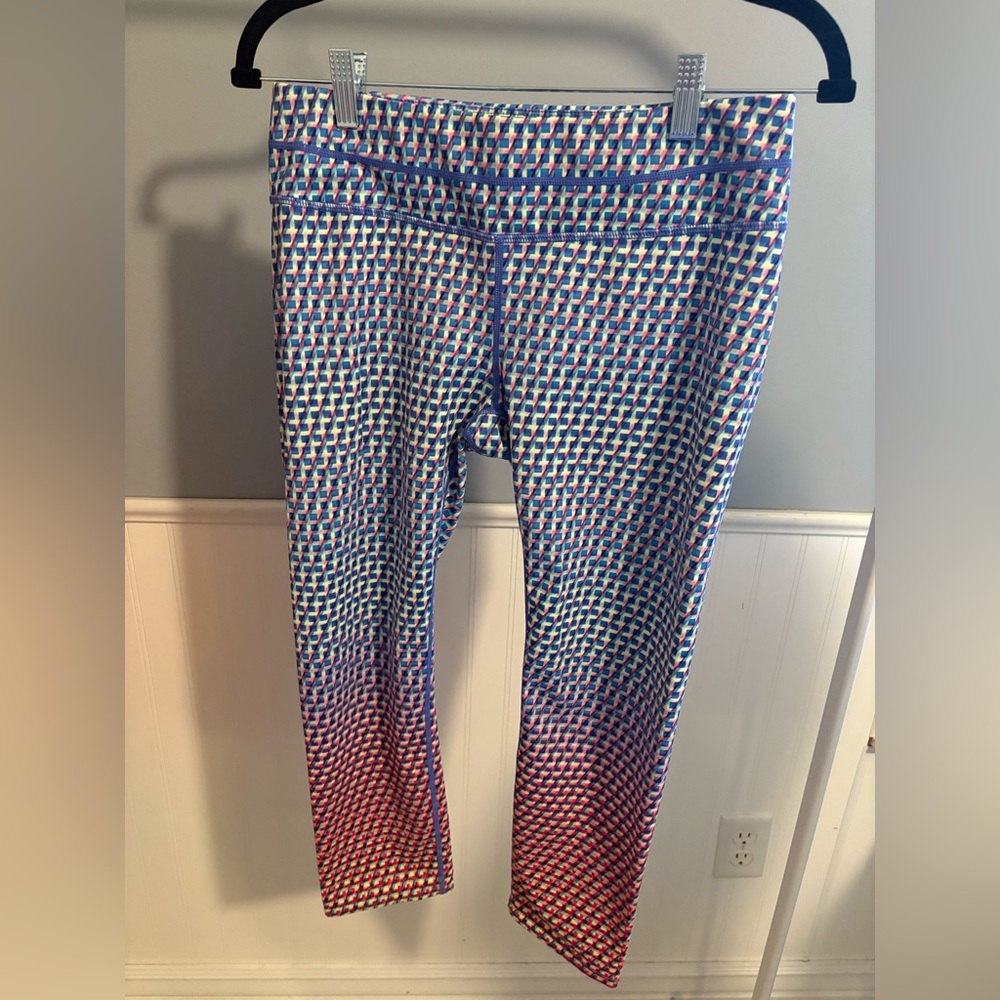 Athleta Multi Color Workout Leggings